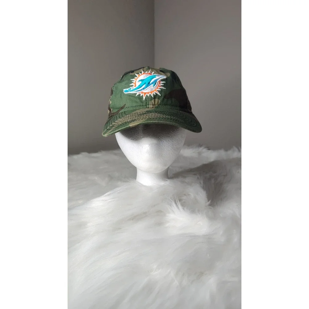 Miami Dolphins New Era 9Twenty Youth Camo Hat NFL‎ Football Cap